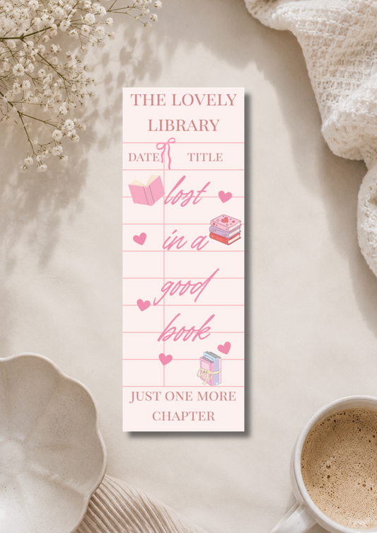 The Lovely Library - Bookmark
