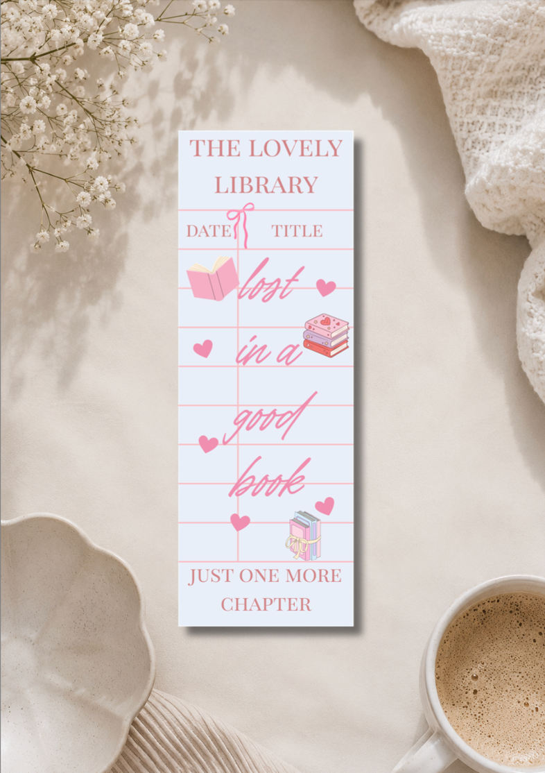 The Lovely Library - Bookmark