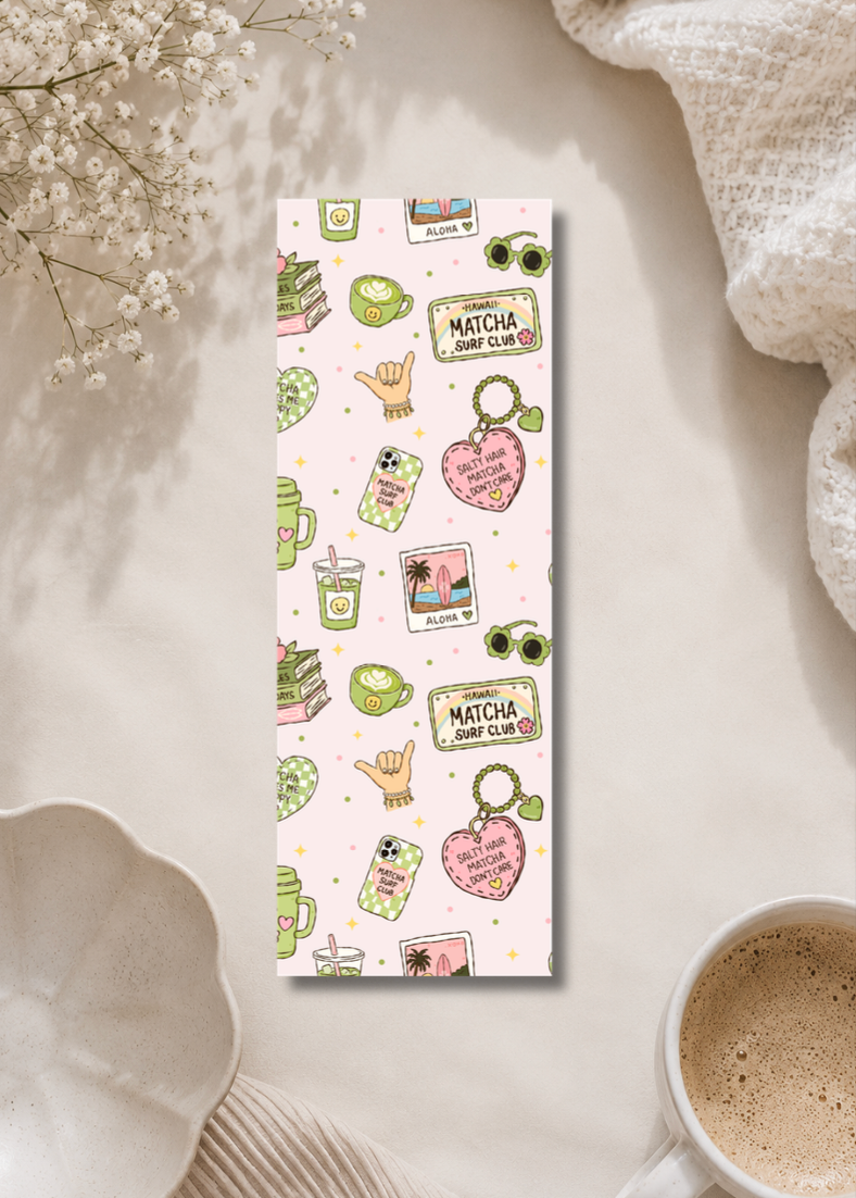 Matcha Surf Club - Bookmark