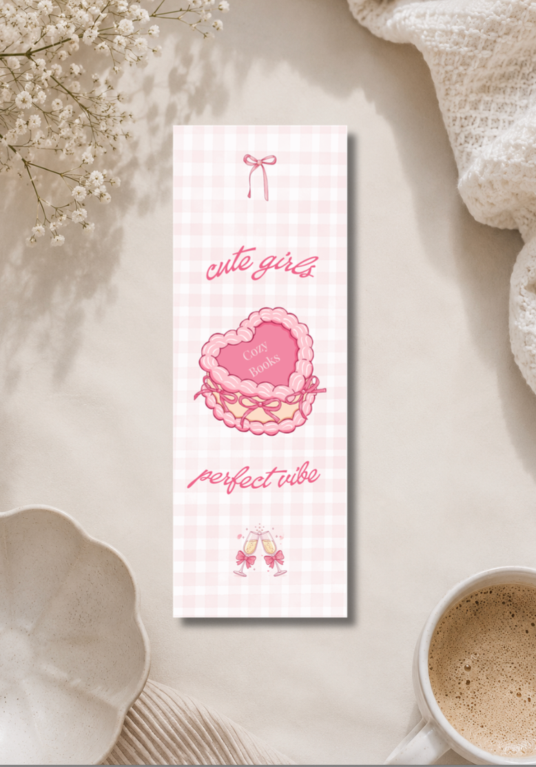 Cute Girls & Perfect Vibe - Bookmark
