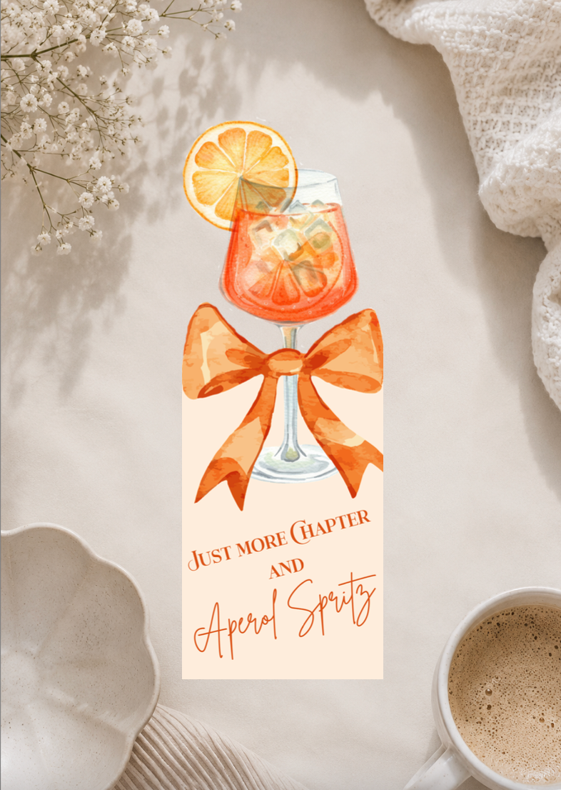 Just more Chapter & Aperol Spritz - Bookmark