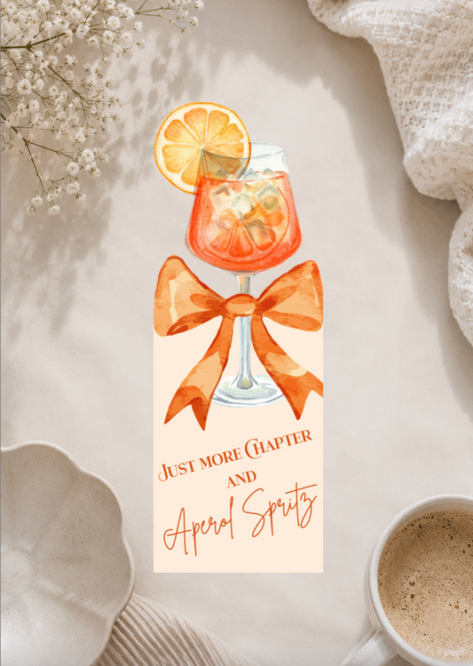 Just more Chapter & Aperol Spritz - Bookmark