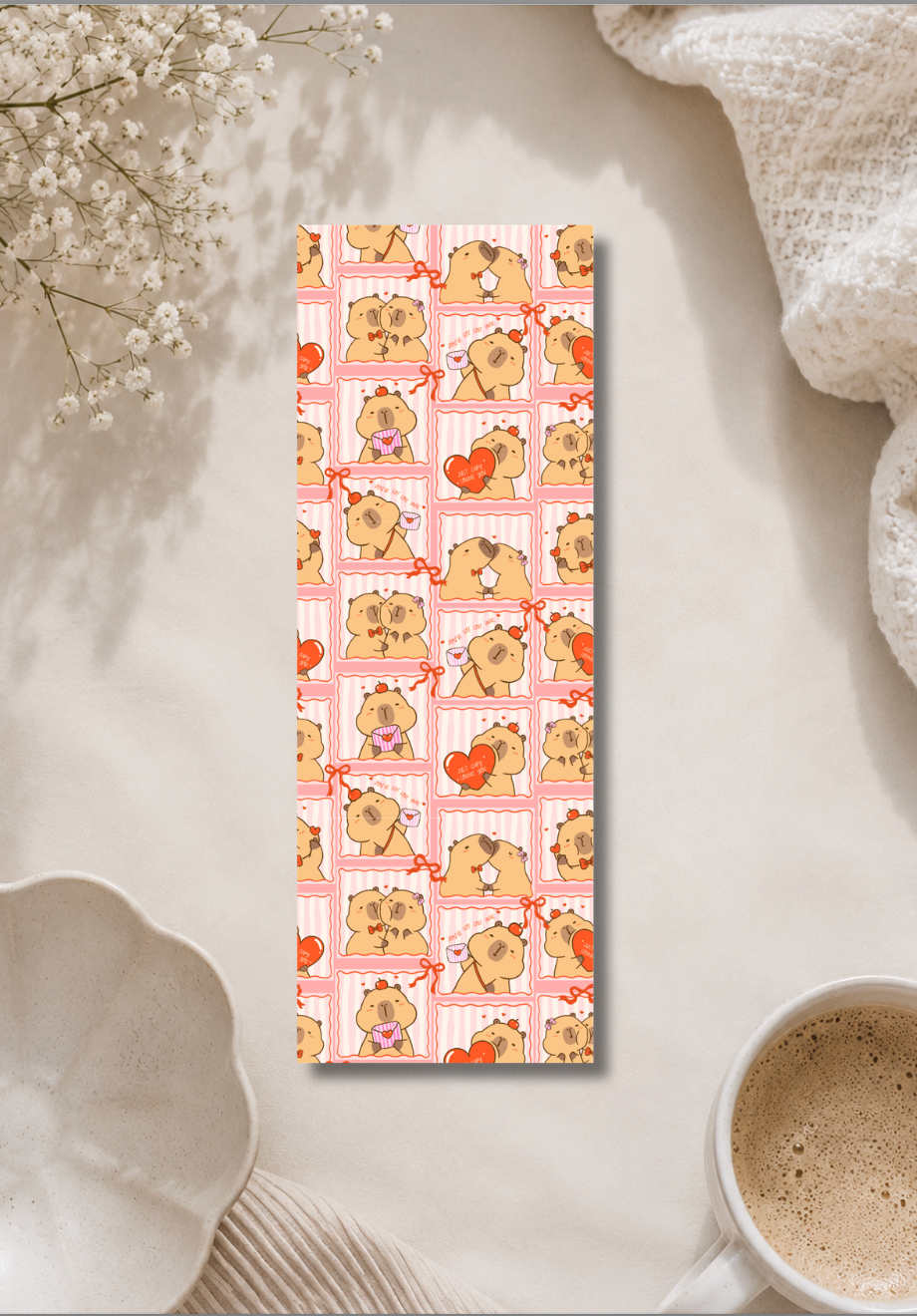 Cute Capybara   - Bookmark