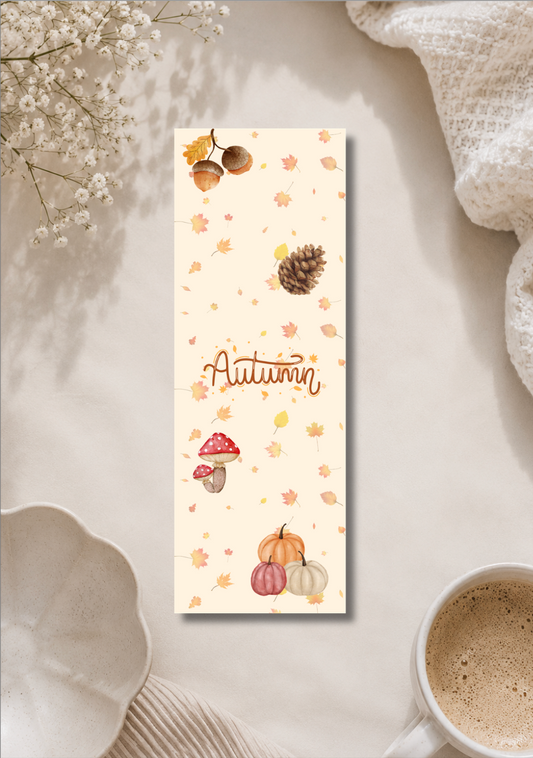 Cozy Autumn  - Bookmark