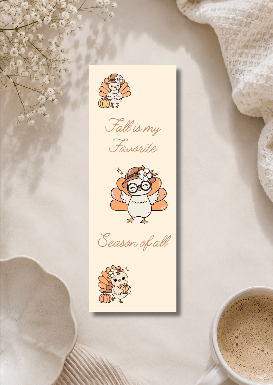 Fall is my Favorite - Bookmark