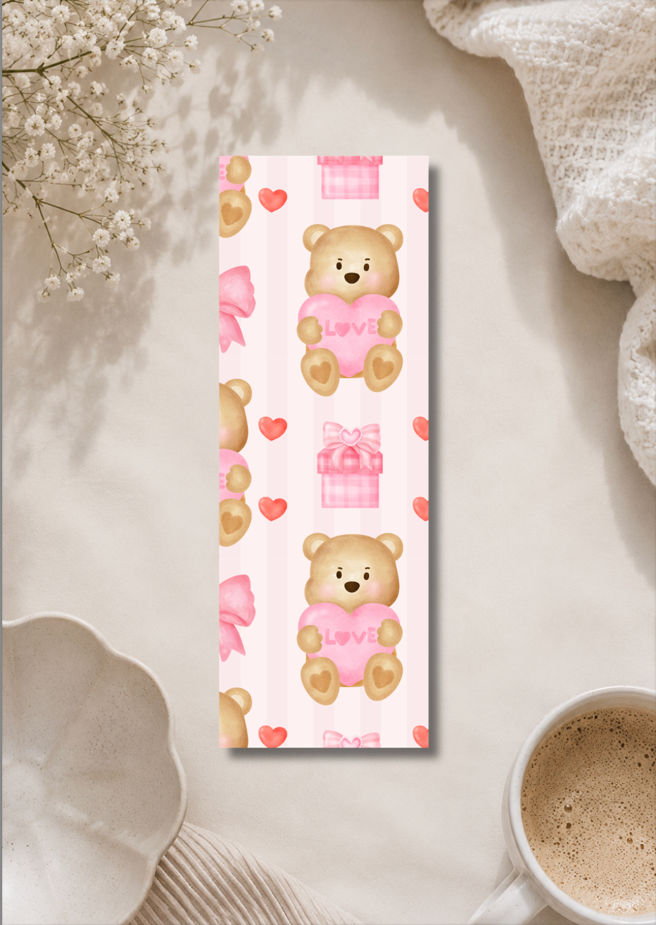 Love Teddy Bear - Bookmark