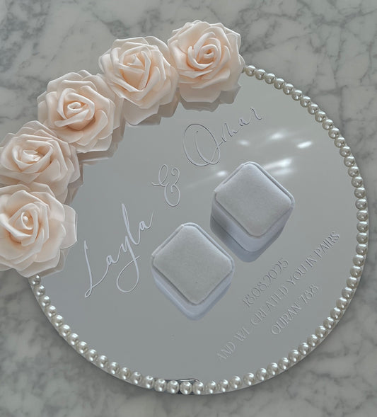 Floral Ring Tray
