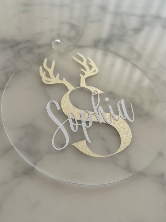 Weihnachts-Ornament "Kleiner Hirsch"