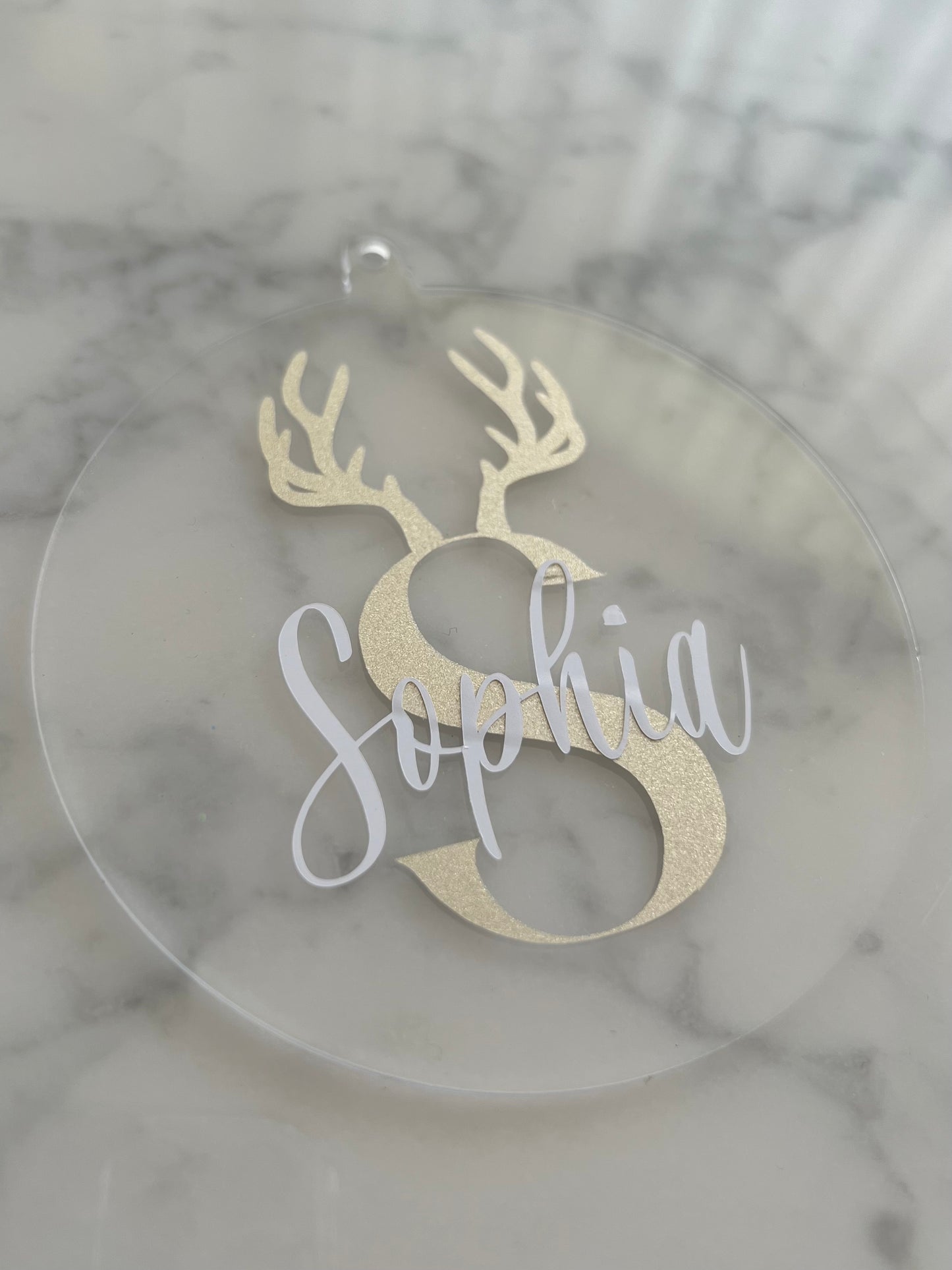 Weihnachts-Ornament "Kleiner Hirsch"