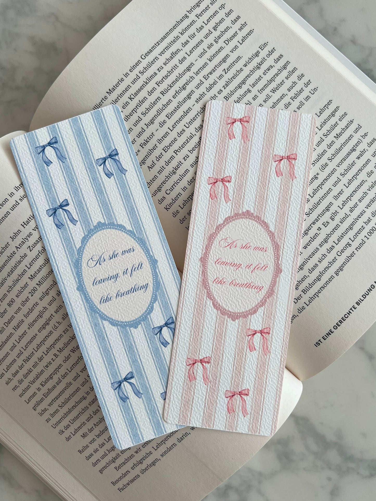 As she was leaving, it felt like breathing - Bookmark