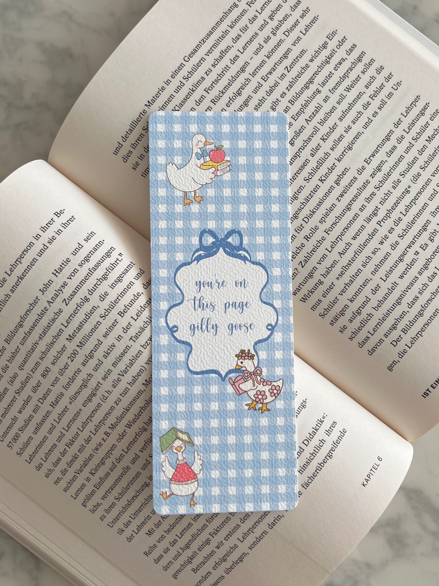 Gilly Goose - Bookmark