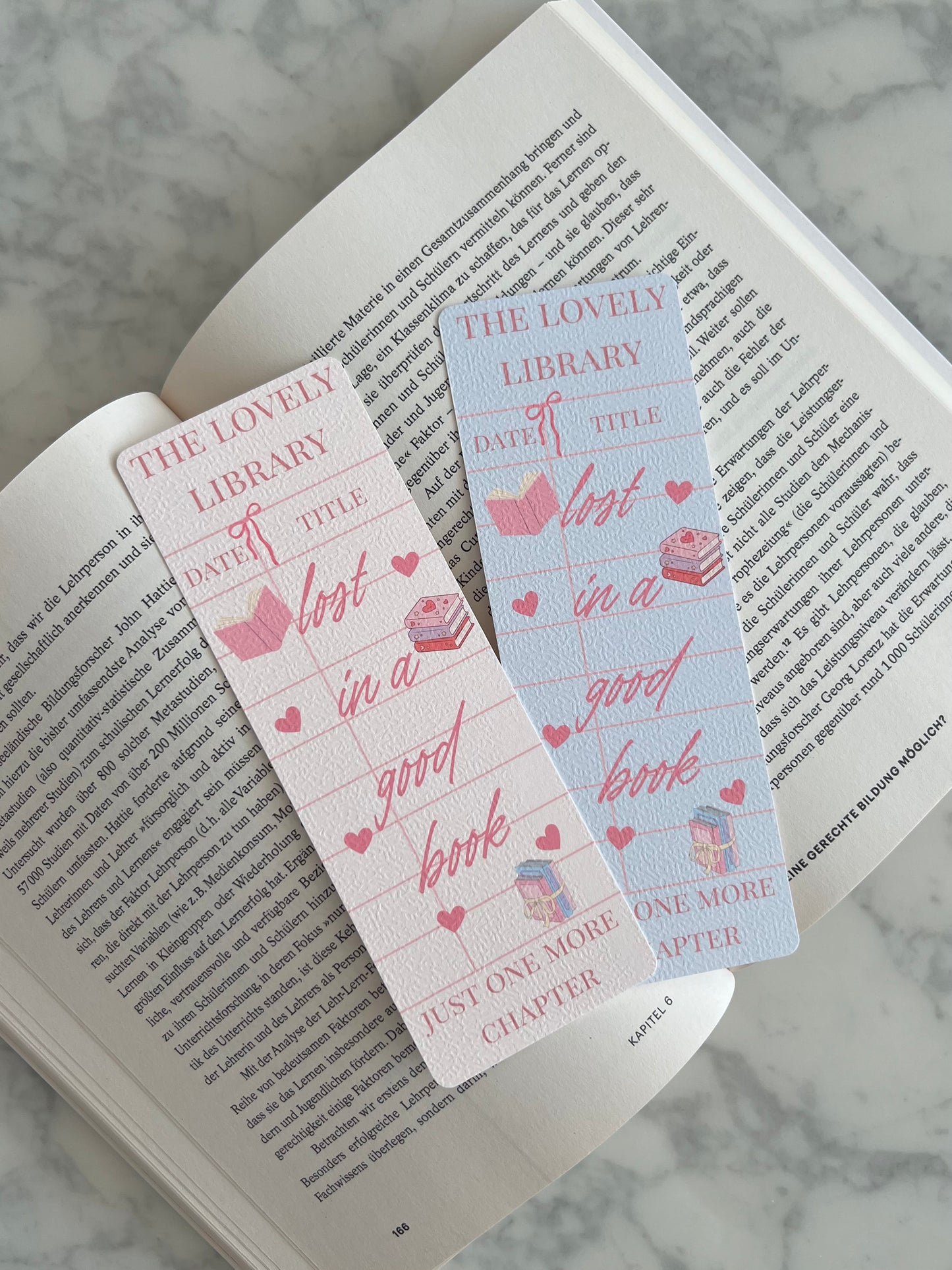 The Lovely Library - Bookmark