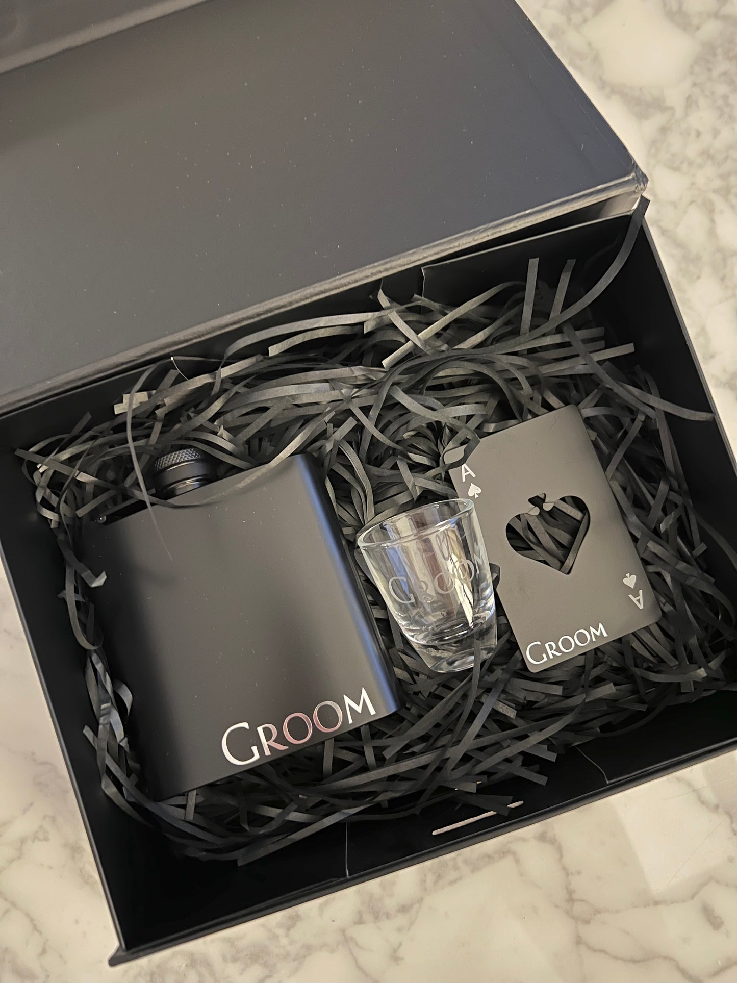 Groom Geschenkbox - Edles Geschenkset für den Bräutigam