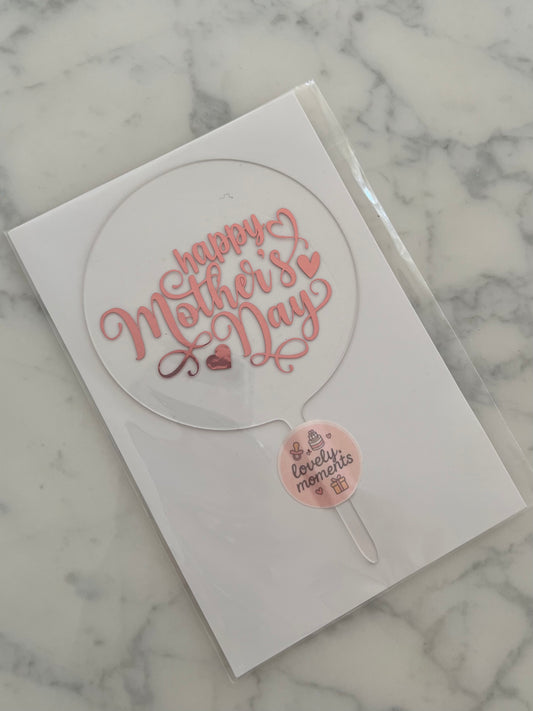 Caketopper "Happy Mothersday"