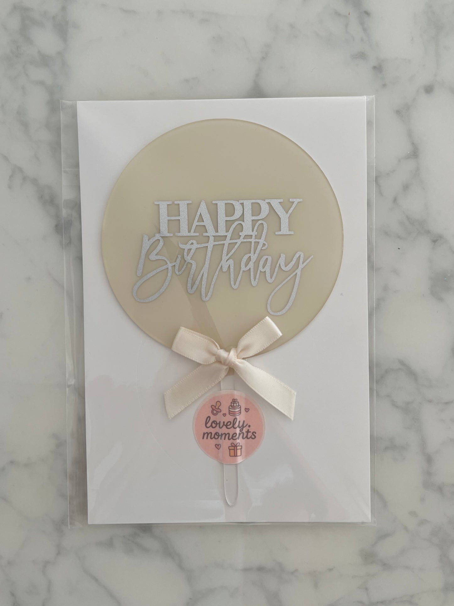 Happy Birthday - Caketopper