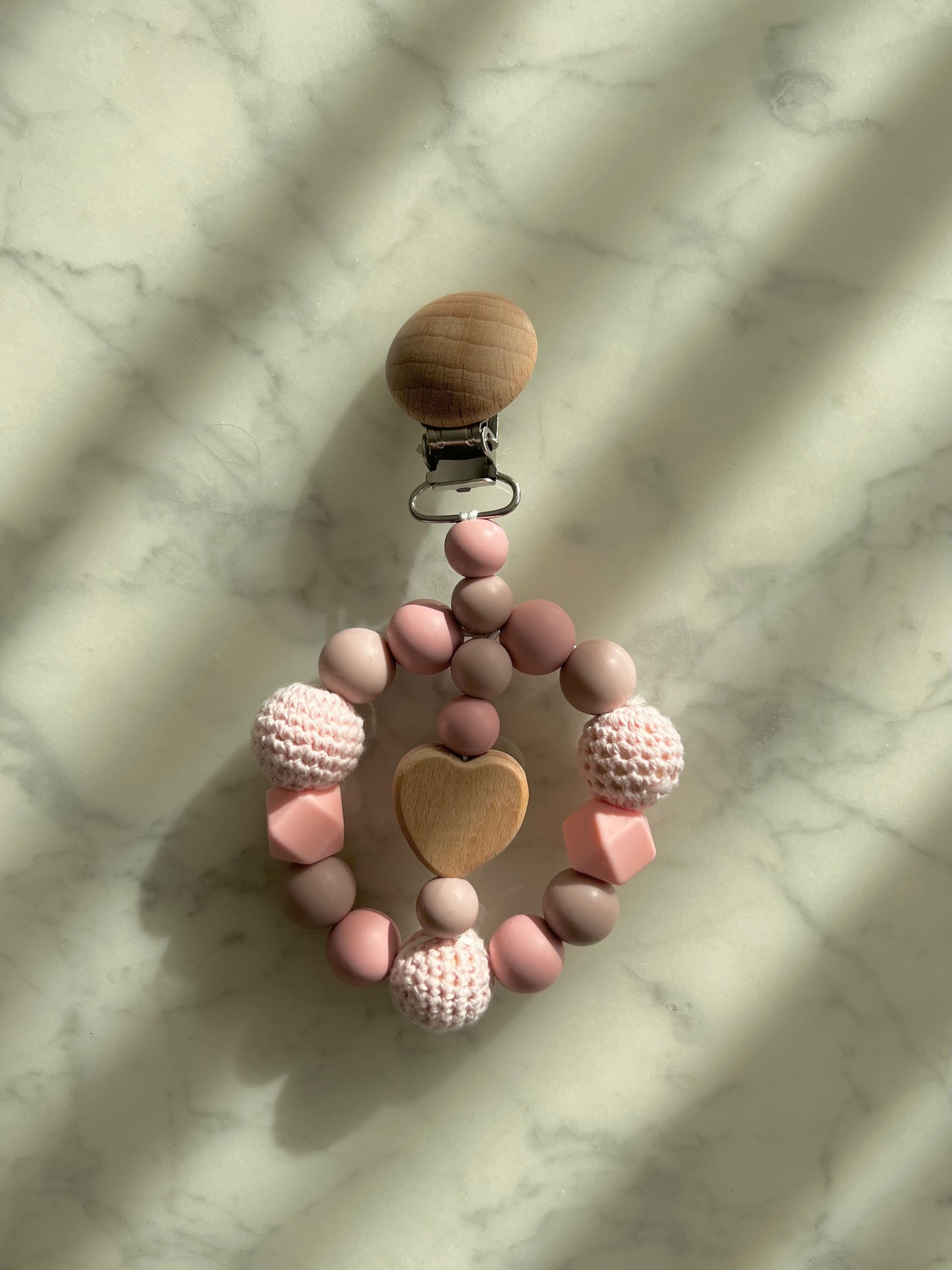 Blush Heart - Kinderwagenkette