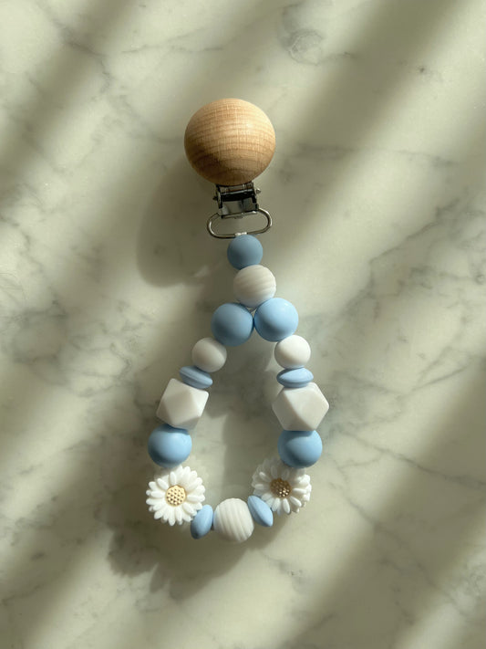 Baby Blue Bloom - Kinderwagenkette