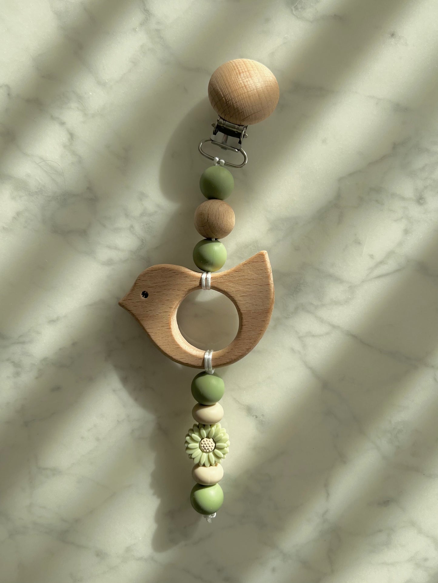 Little Wooden Bird - Kinderwagenkette