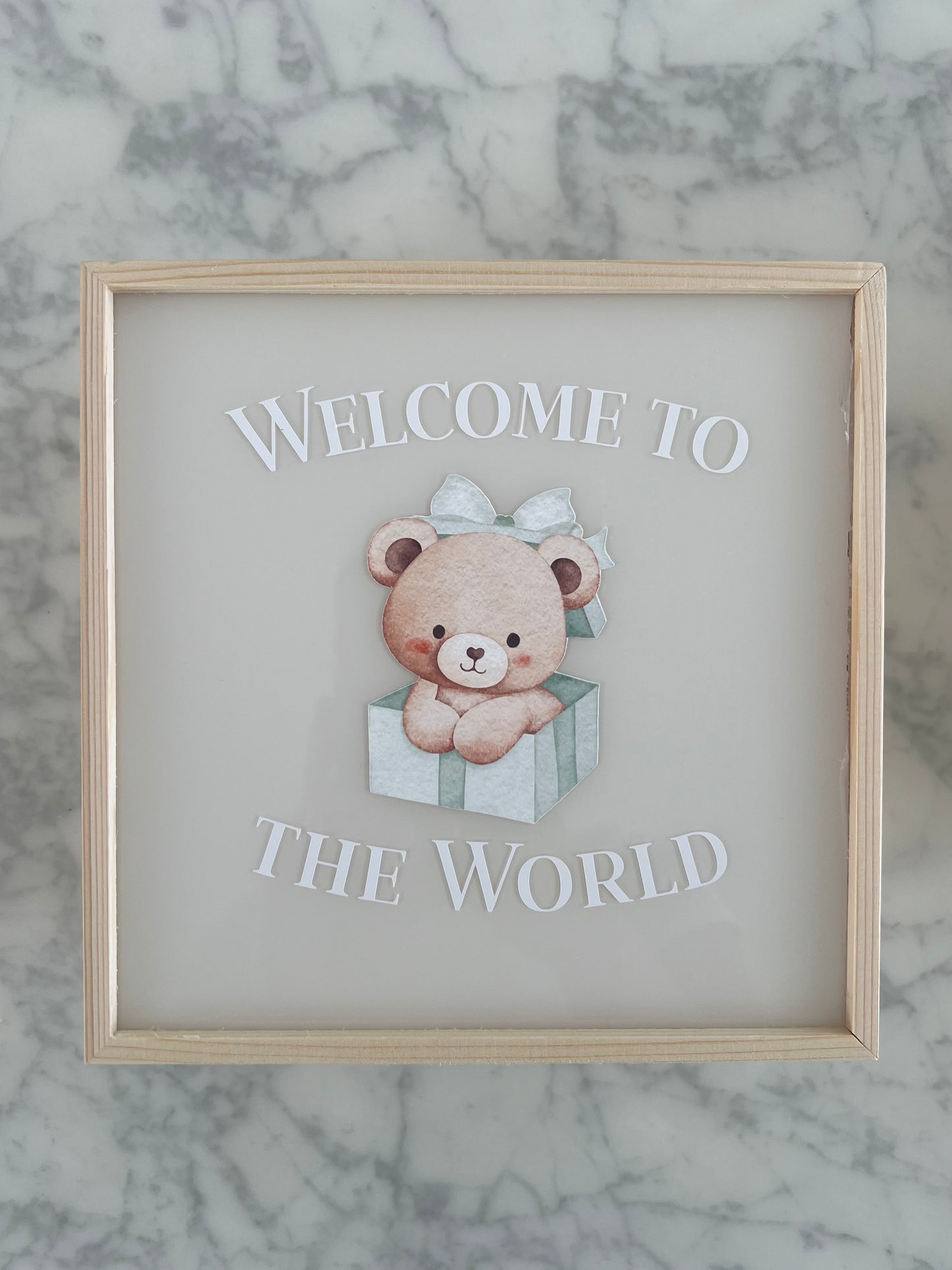 Welcome to the World- Erinnerungsbox