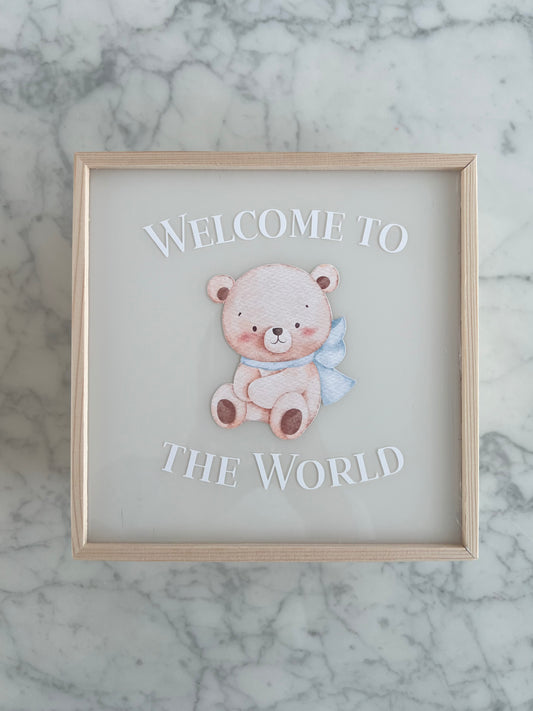 Welcome to the World- Erinnerungsbox