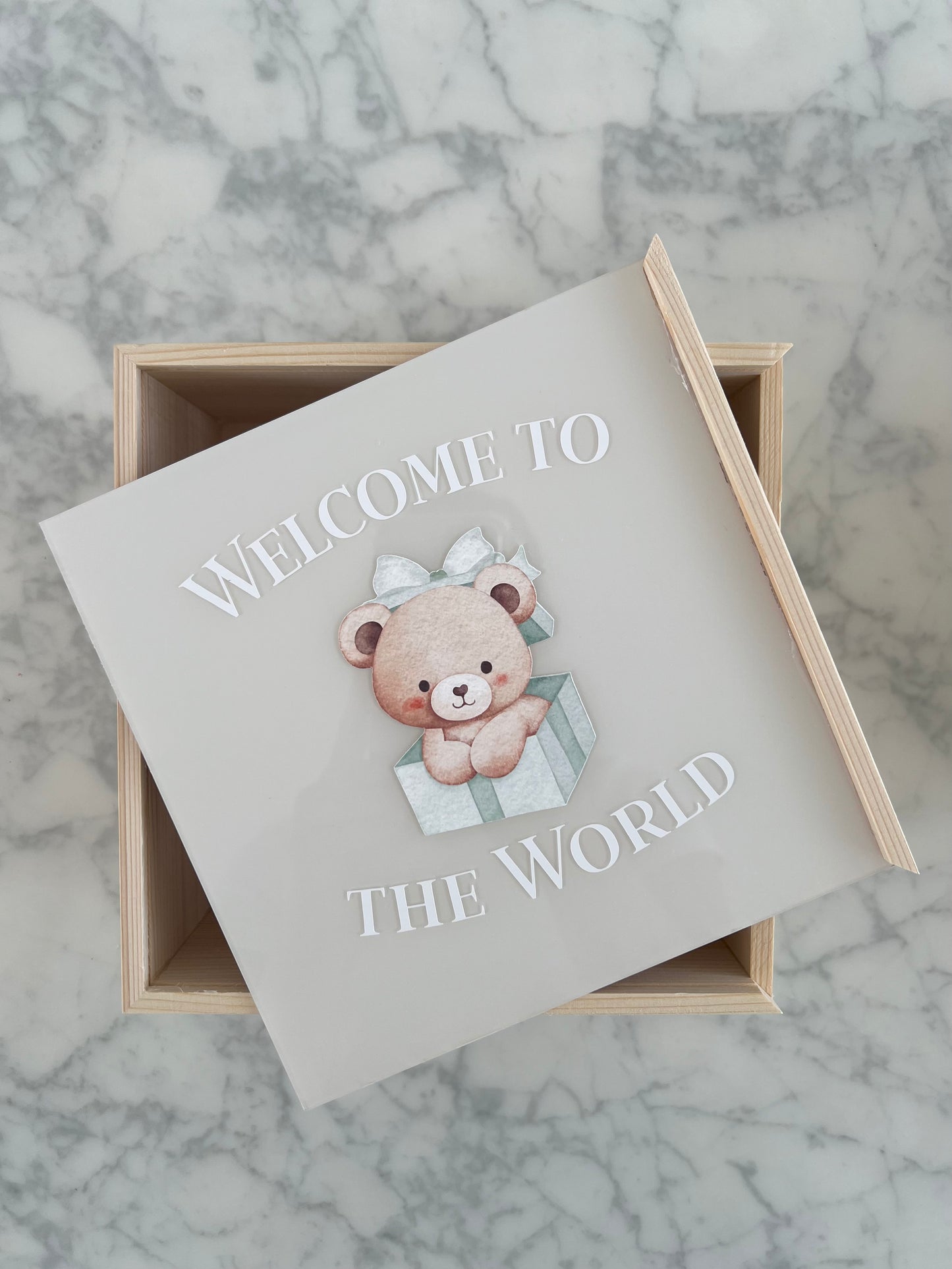 Welcome to the World- Erinnerungsbox