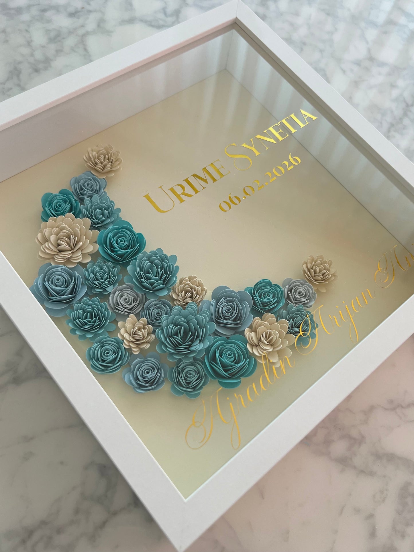 Azure Bloom Frame