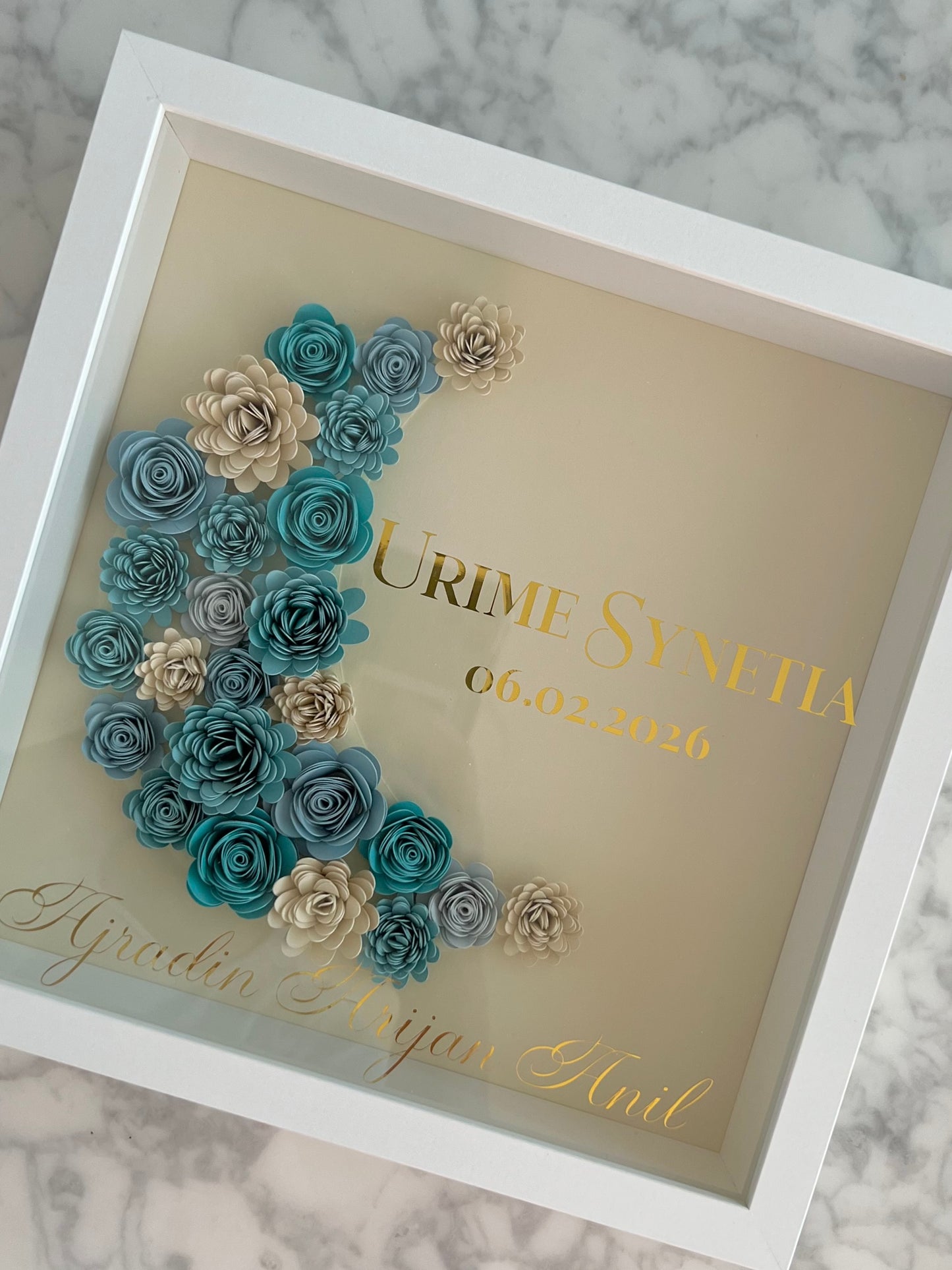 Azure Bloom Frame