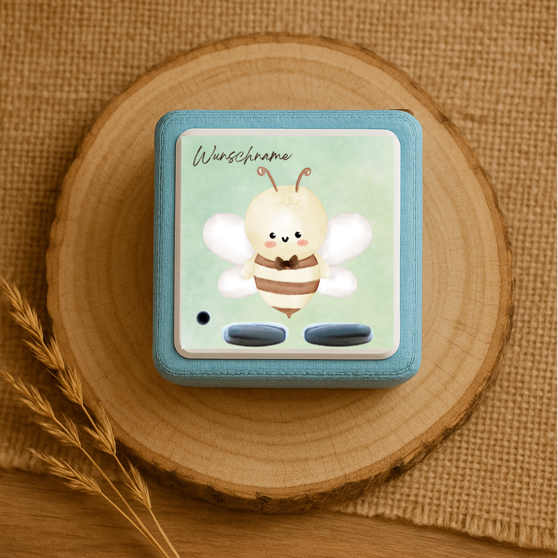 Personalisierte Toniebox Schutzfolie - Bienen Design