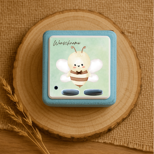 Personalisierte Toniebox Schutzfolie - Bienen Design