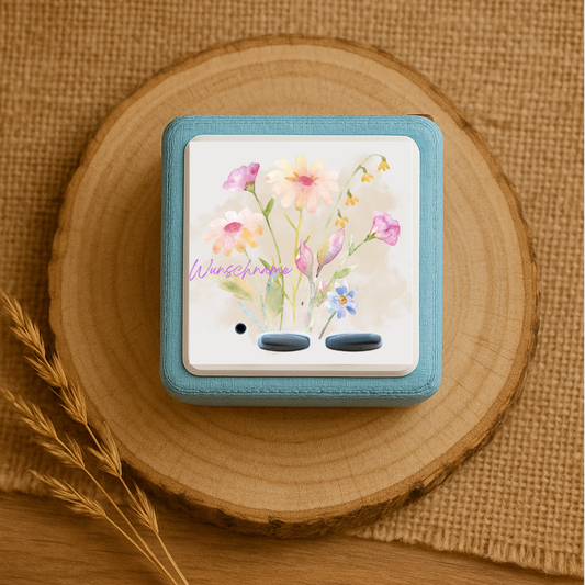 Personalisierte Toniebox Schutzfolie - Blumen Design