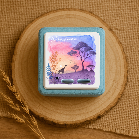 Personalisierte Toniebox Schutzfolie - Afrika Design