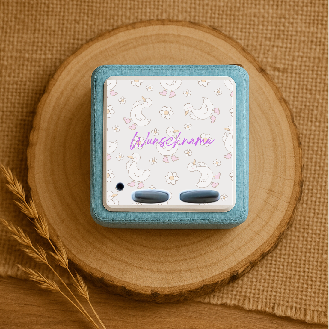 Personalisierte Toniebox Schutzfolie - Enten Design