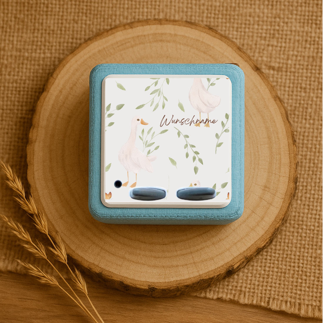 Personalisierte Toniebox Schutzfolie - Enten Design
