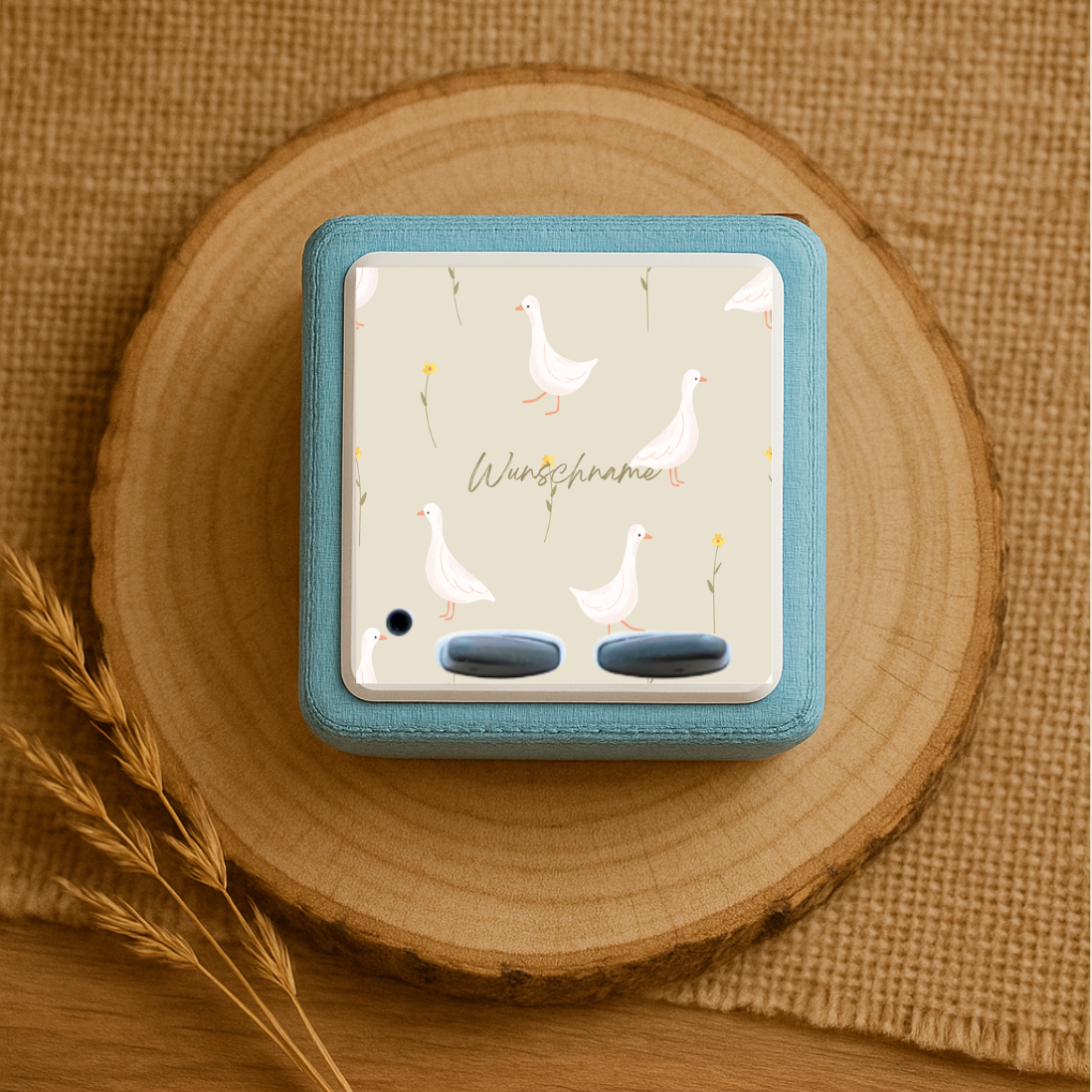 Personalisierte Toniebox Schutzfolie - Enten Design