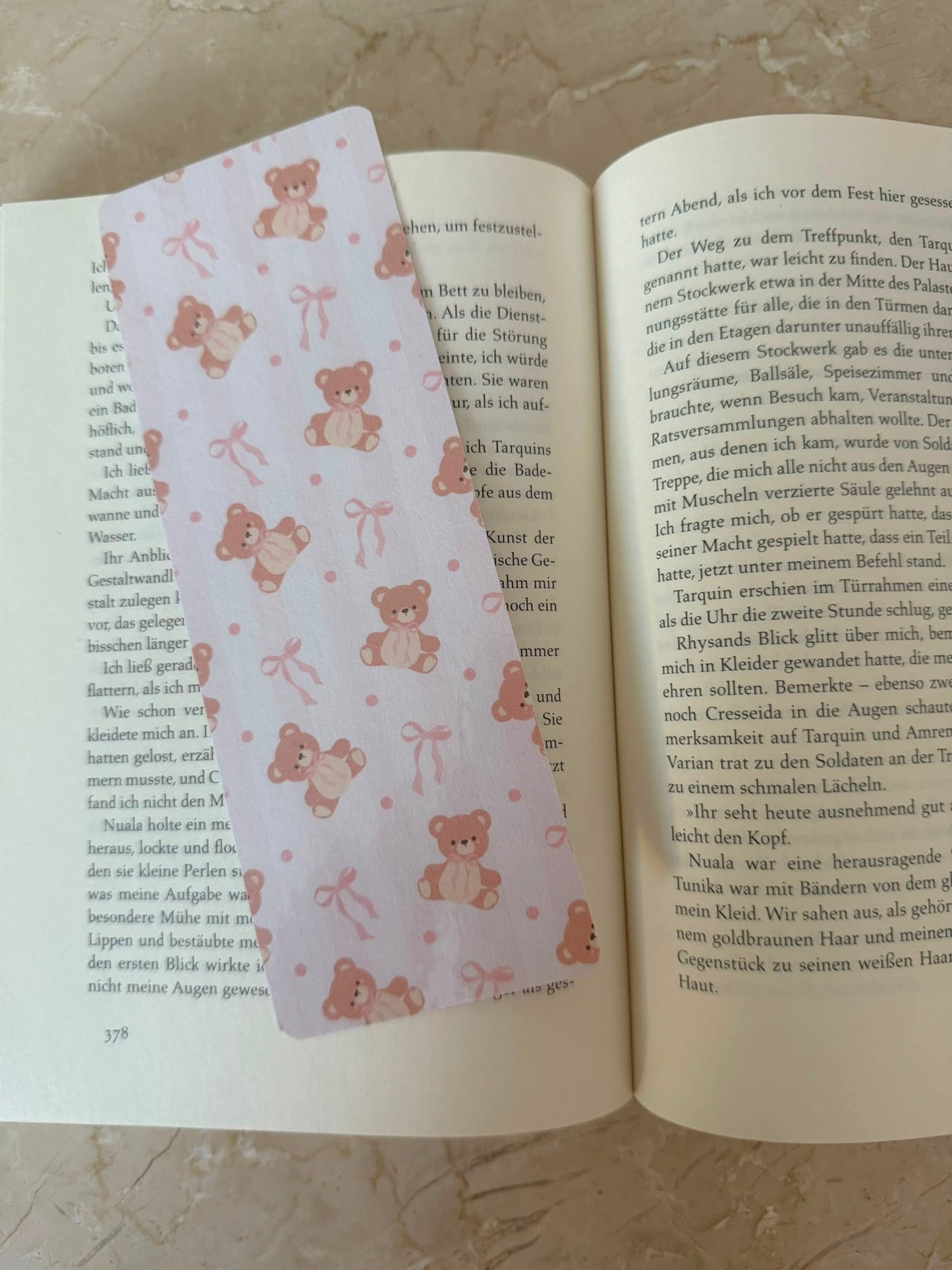 Cute Teddy Bear - Bookmark