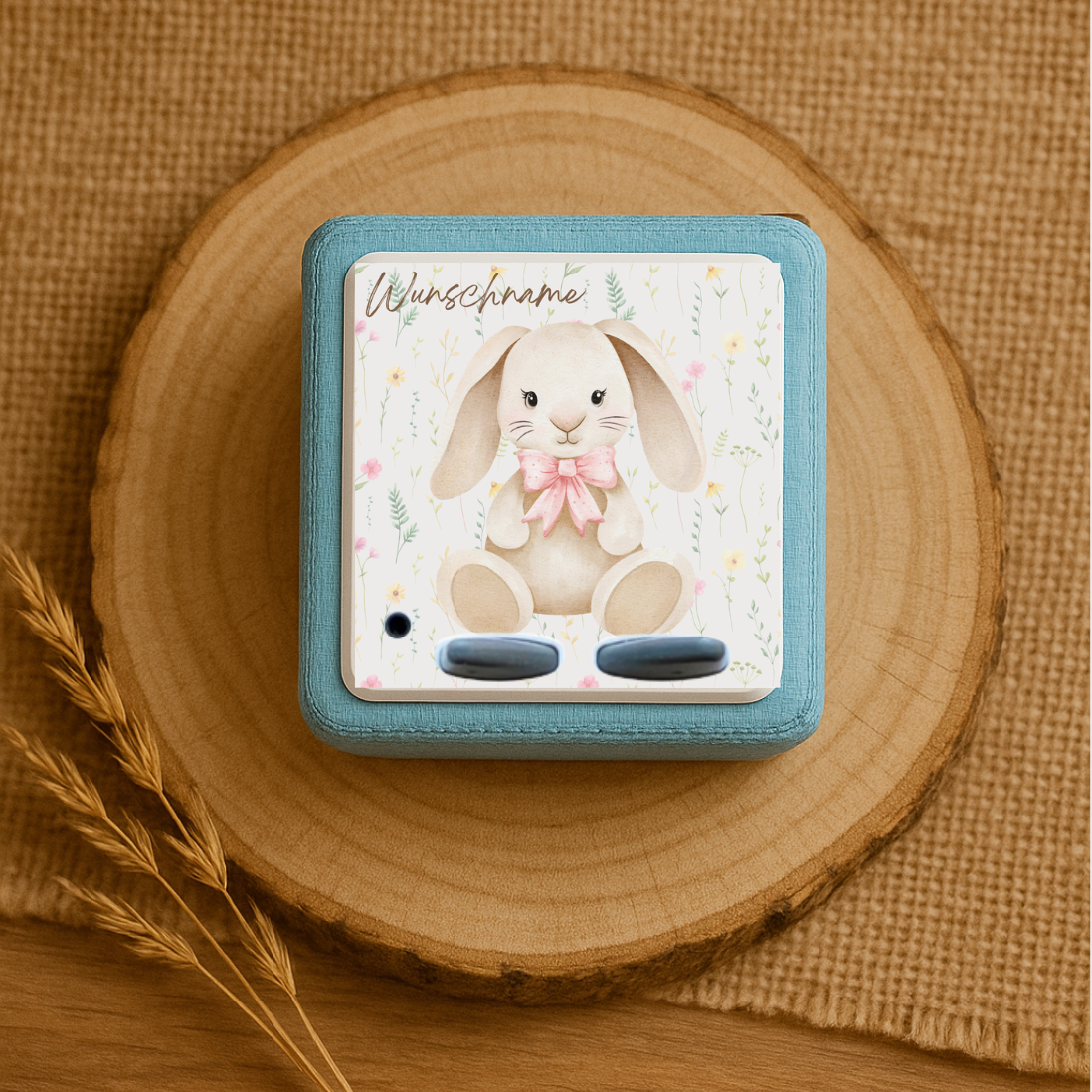 Personalisierte Toniebox Schutzfolie - Hasen Design