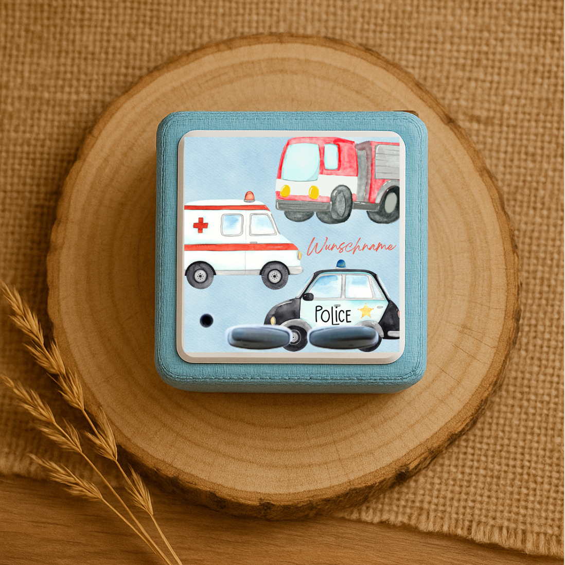 Personalisierte Toniebox Schutzfolie - Auto Design