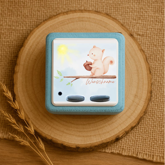 Personalisierte Toniebox Schutzfolie - Eichhörnchen Design
